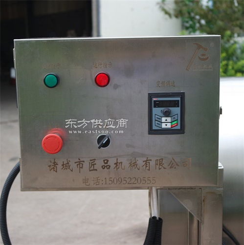 诸城市匠品机械 花生米滚简拌料流水线，商用厨房的效率革新